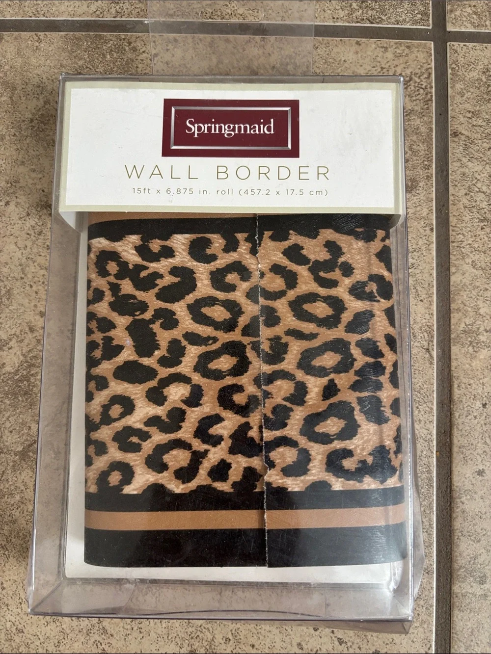 Springmaid Animal Print Wall Border